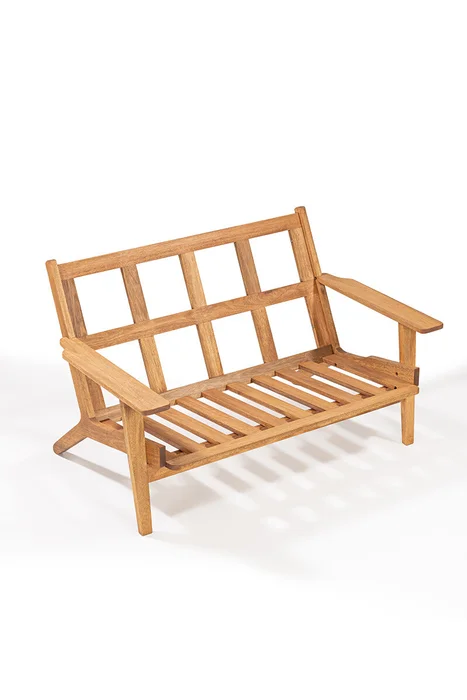 SOFA LOTUS 2 LUGARES ACQUABLOCK NEGRO 144x87x86CM JATOBA en Multicolor - Muebles para el exterior, Uruguay | Vinibel, vista 5