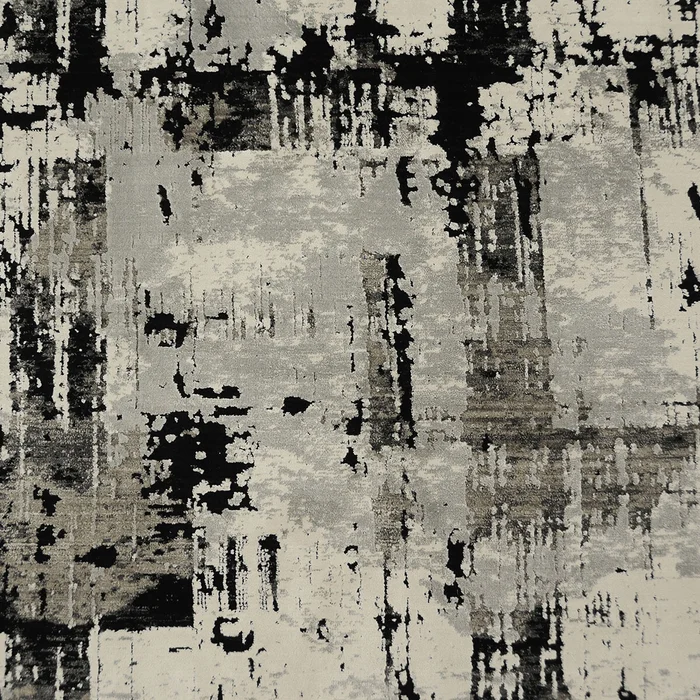 ALFOMBRA MAHAL BLACK Gris en Gris - Textiles, Uruguay | Viasono, vista 3