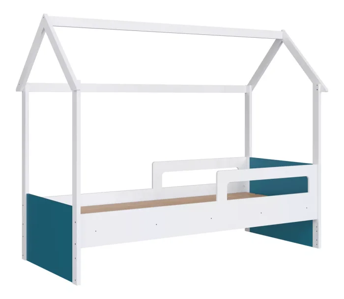 Cama Siena – Azul en Blanco - Dormitorio, Uruguay | RM Muebles y Deco, vista 6