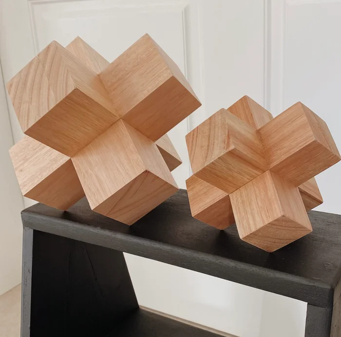 Figura decorativa de madera – 21 cm en Madera natural - Decoración, Uruguay | Dreams On Time, vista 3