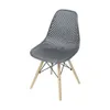 SILLA EAMES COLMENA COMEDOR BASE MADERA NEGRA - Sillas, Uruguay | Decohogar, vista 1 de 2