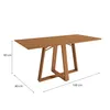 Mesa de comedor Alva - 160CM - Mesas de comedor, Uruguay | Balton, vista 3 de 3