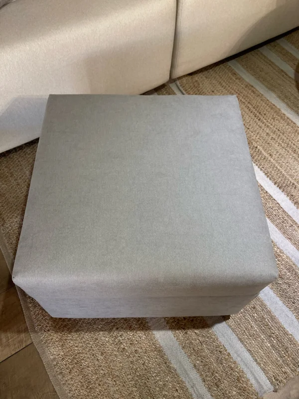 Puff Mónaco – Gris Oscuro en Gris - Sillones y sofás, Uruguay | Berna Home, vista 6
