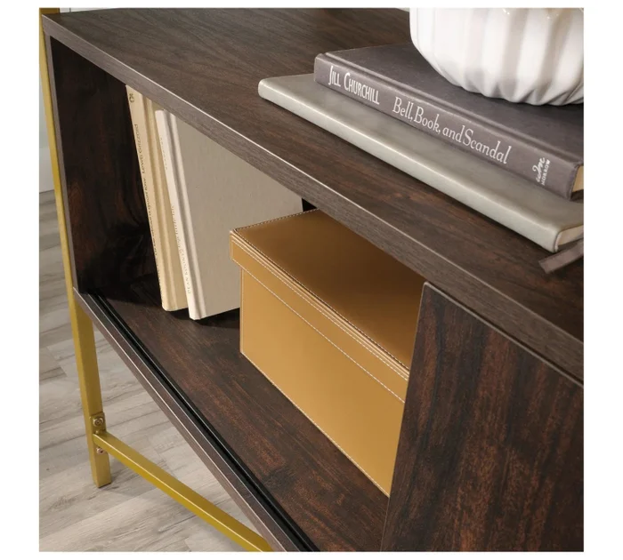 Mesa de Arrime con Estante - Sauder - Linea Harper Heights en Marrón - Muebles para TV, Uruguay | Ecowood, vista 5