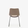 Silla Zahara marrón y patas de acero con acabado negro en Marrón - Sillas, Uruguay | Kavehome, vista 8 de 8