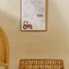 Cuadro Pecky de animales y tractor multicolor 40 x 30 cm en Amarillo, Beige, Blanco, Rojo - Decoración de pared, Uruguay | Kavehome, vista 3 de 7