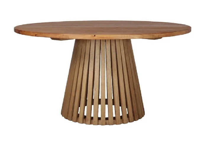 Mesa de Comedor LAGUNA Madera en Madera natural - Mesas de comedor, Uruguay | Finkel