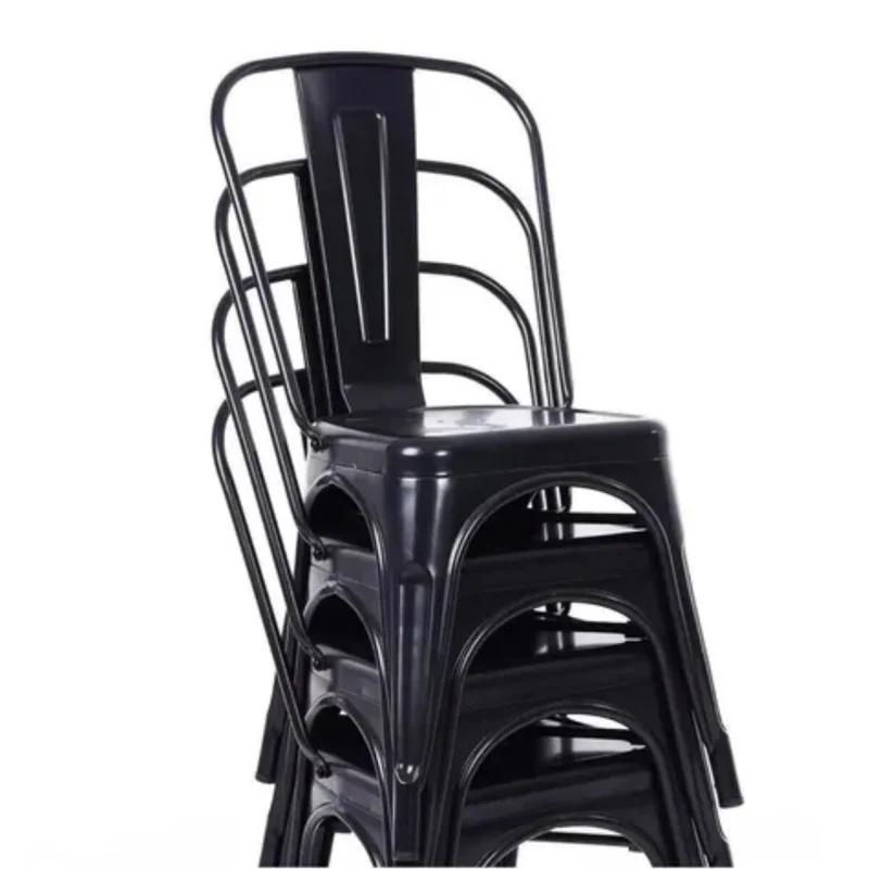 Silla Tolix - Negro en Negro - Sillas, Uruguay | La Cueva Muebles, vista 4