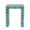 Mesa Lateral Ceramica Celeste Ilios Turquesa en Azul - Mesas de living, Uruguay | Divino, vista 4 de 4