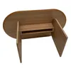 Mesa de Comedor Ovalada Arco 160 x 90 - Marrón Claro - Mesas de comedor, Uruguay | Berna home, vista 12 de 13