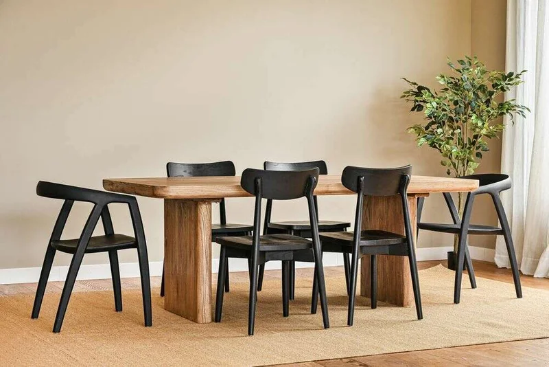 SILLA MICK - OLMO NEGRA en Negro - Sillas, Uruguay | La Iberica, vista 4