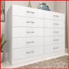 Comoda 10 cajones – Caribe - Cómodas, Uruguay | Punto Unión, vista 6 de 7