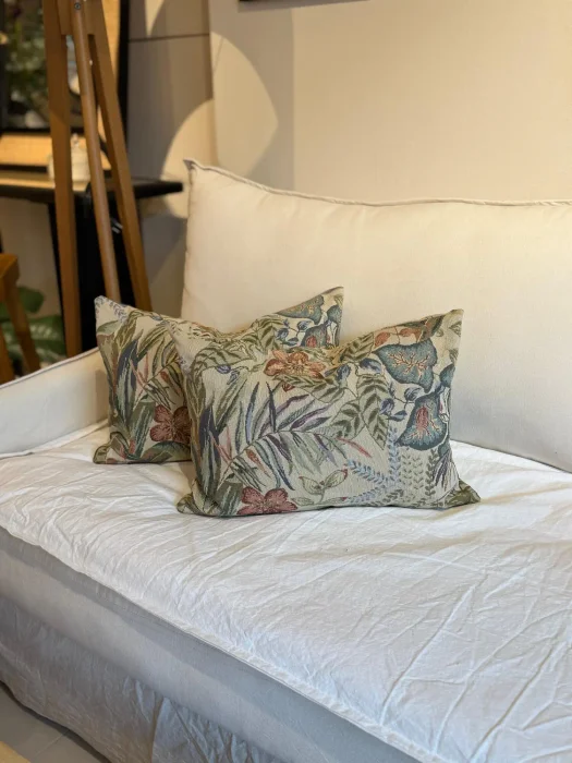 Almohadon rectangular estampa en Verde - Textiles, Uruguay | FMB, vista 3