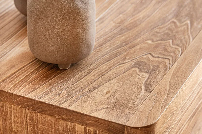 MESA DE LUZ MALVA XL en Madera natural - Mesas de luz, Uruguay | La Iberica, vista 4
