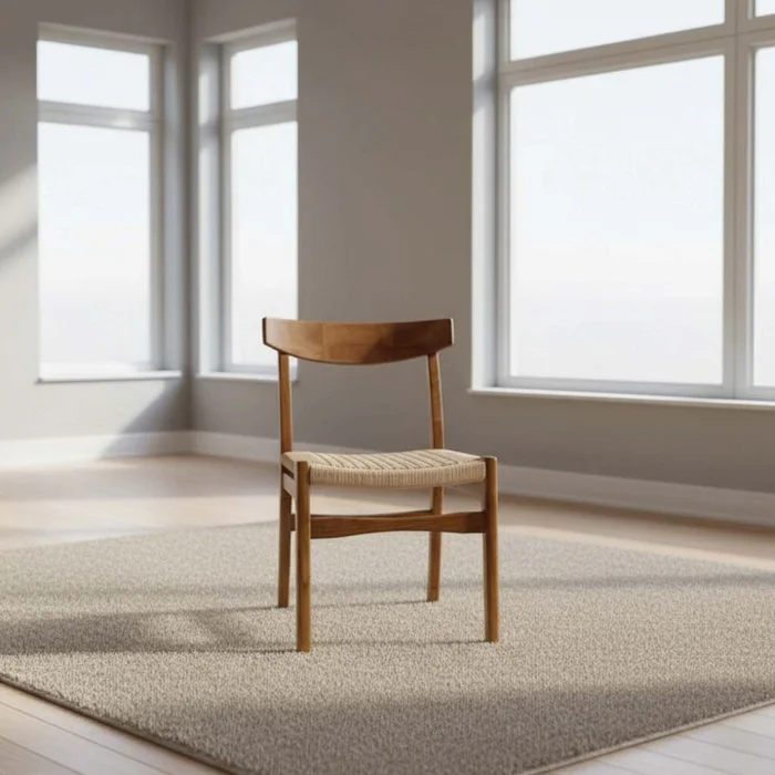 Silla De Comedor Madera Marron Phoebe en Marrón - Sillas, Uruguay | Divino