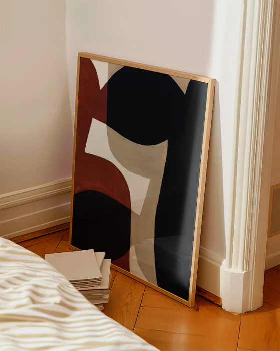 Abstractos Neutros - Serie N.09 en Multicolor - Láminas, Uruguay | La Cuadrería, vista 3