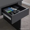 Escritorio Gamer con Cajón y Soporte para CPU | Mesa Gaming Moderna - Grafito en Gris - Escritorios y sillas de escritorio, Uruguay | Mulata, vista 5 de 8