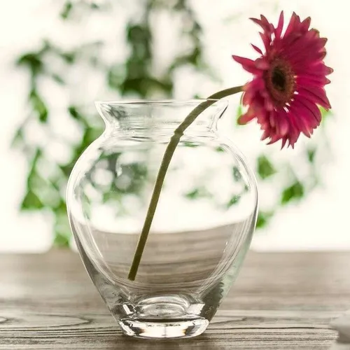 FLORERO DE CRISTAL BOHEMIA CON BORDE - Jarrones, Uruguay | La Iberica