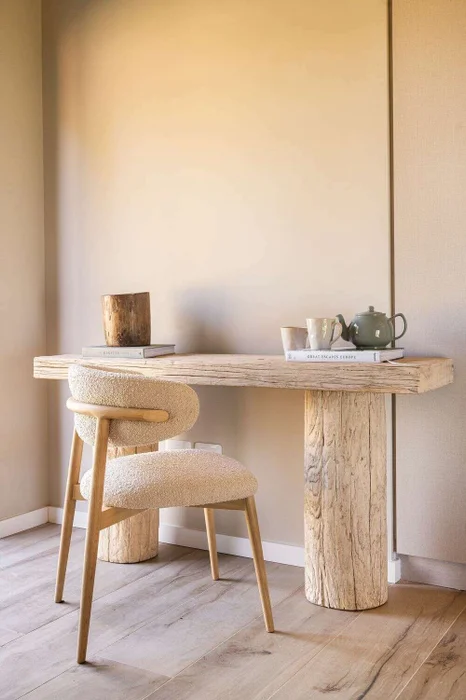 MESA DE ARRIMO /CONSOLA SILVESTRE - 1.50 MTS en Madera natural - Bibliotecas, Uruguay | La Iberica, vista 24