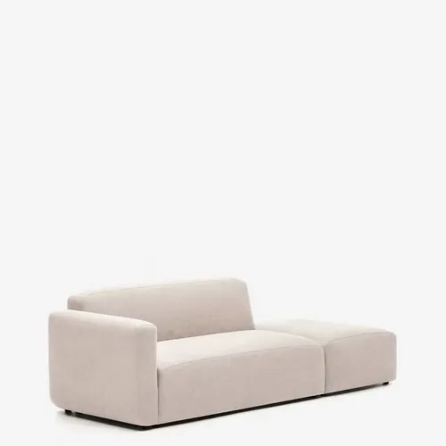 Sofá modular Neom - 2 plazas con terminal beige 244 cm en Beige - Sillones y sofás, Uruguay | Kavehome
