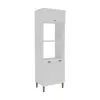 Panelero Cocina 3 Puertas Varios Estantes Tiradores Metalicos en Blanco - Mesas de luz, Uruguay | Soy Hogar, vista 3 de 8