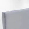 RESPALDO DE PARED COPENHAGEN GRIS 1,5 PLAZAS - Respaldos de cama, Uruguay | Viasono, vista 4 de 4