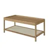Mesa de Centro Oslo - Natural con tejido en Marrón - Mesas de living, Uruguay | NYR, vista 2 de 4