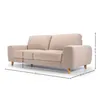Sofá Sander - Tela Aquaclean - 3 cuerpos - A fabricar en Patrón - Sillones y sofás, Uruguay | NYR, vista 3 de 3