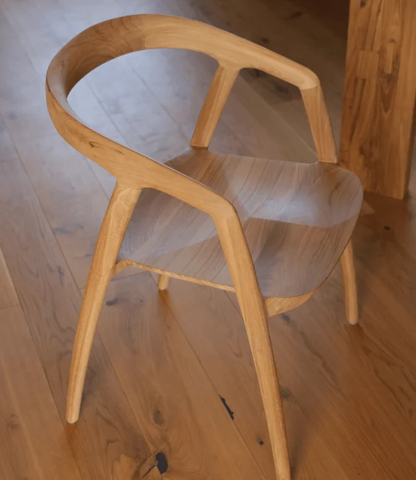 SILLA TOMBOLA NATURAL en Madera natural - Sillas, Uruguay | Más Infinito Casa