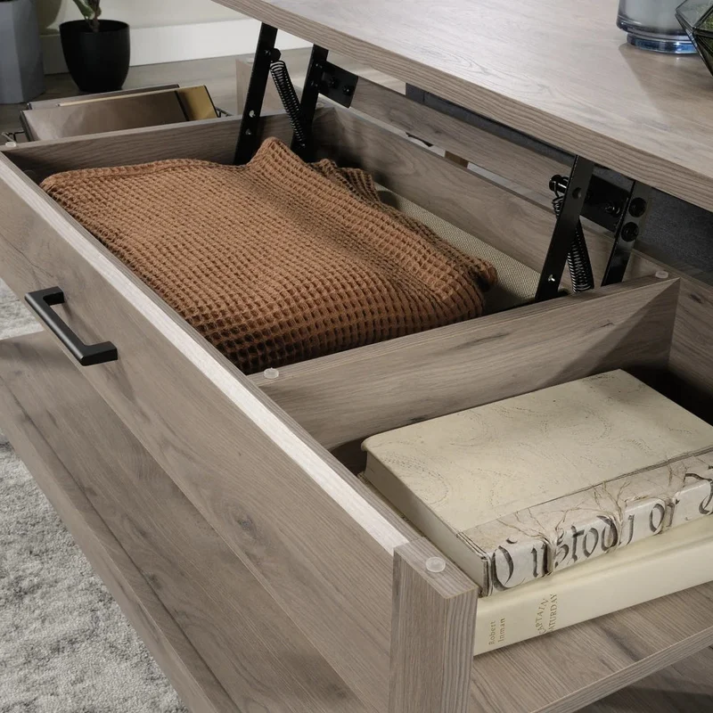 Mesa Ratona Articulada - Sauder - Linea Summit Station en Madera natural - Mesas de living, Uruguay | Ecowood, vista 3