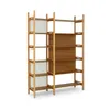 Estantería Madera Clara y Esterilla Natural en Madera natural - Bibliotecas, Uruguay | Champagne Home, vista 1 de 4