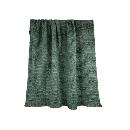 THROW TEMPO en Verde - Textiles, Uruguay | Masinfinito Casa