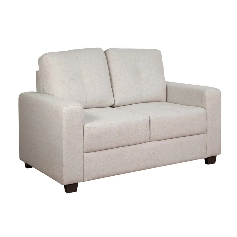Sillón 2 Cuerpos Tela Natural-beige Piria Arena en Beige - Sillones y sofás, Uruguay | Divino, vista 3