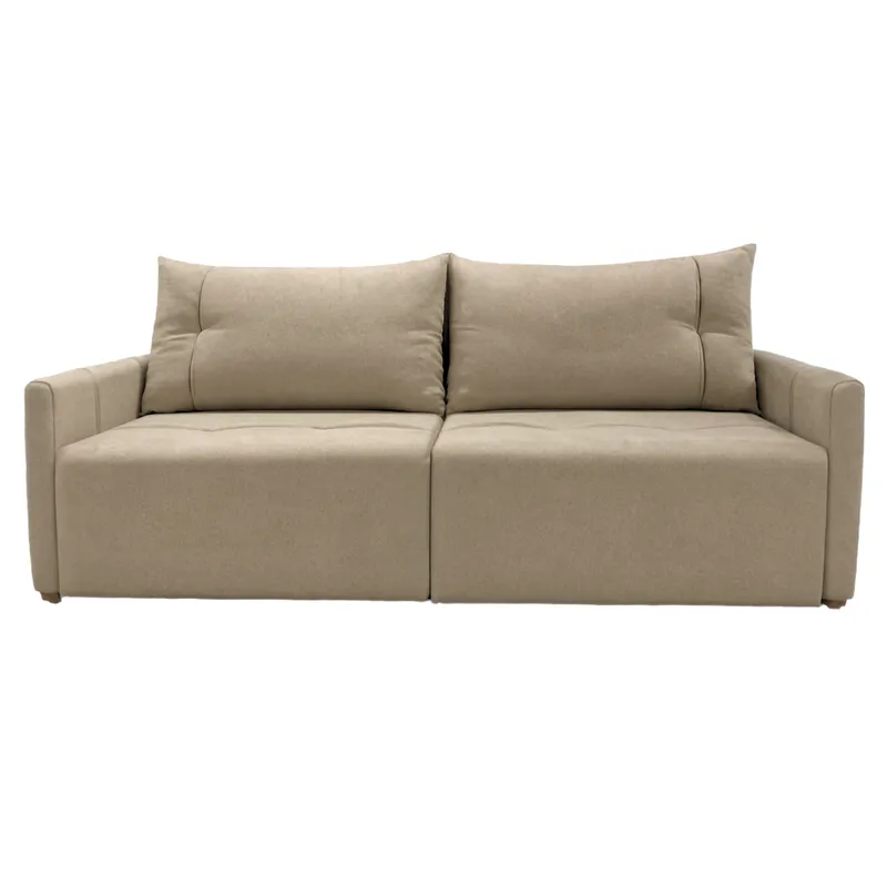 PREVENTA Sofá Cama Gramado 220cm – Beige Oscuro Easy Clean - Sillones y sofás, Uruguay | Berna home
