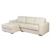 Sofa C/chaise Más De 4 Cuerpos Cuero-100-natural Natural-beige Texas Crudo en Blanco - Sillones y sofás, Uruguay | Divino, vista 3 de 7