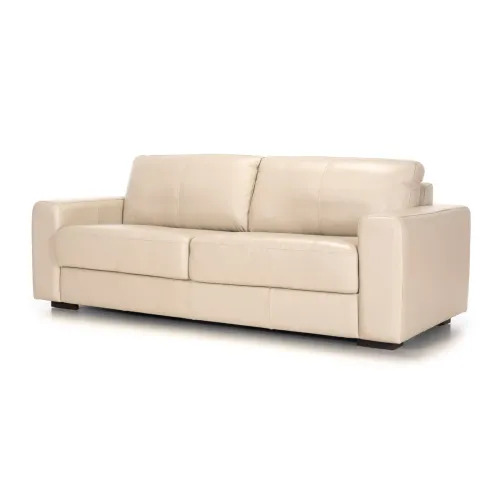 Sofá Colorado - Cuero Básico - 3 cuerpos - Arena - (Preventa) en Beige - Sillones y sofás, Uruguay | NYR