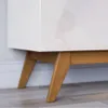Rack para TV 1.4 - Línea Nevada - Natural/Blanco en Blanco - Muebles para TV, Uruguay | Ecowood, vista 3 de 4