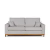 Sofá Marau - Tela Microfibra - 3 cuerpos - Berlin 04 (Hielo) en Beige - Sillones y sofás, Uruguay | NYR, vista 2 de 4