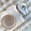 Kit desayuno con vaso de cerámica, apoya cucharas, plato y cucharita - Decoración, Uruguay | Dreams On Time, vista 8 de 46