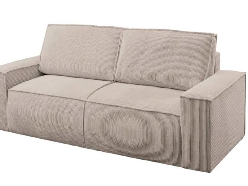 Sofá 3 cps ALEX en Tela - Beige en Beige - Sillones y sofás, Uruguay | Finkel