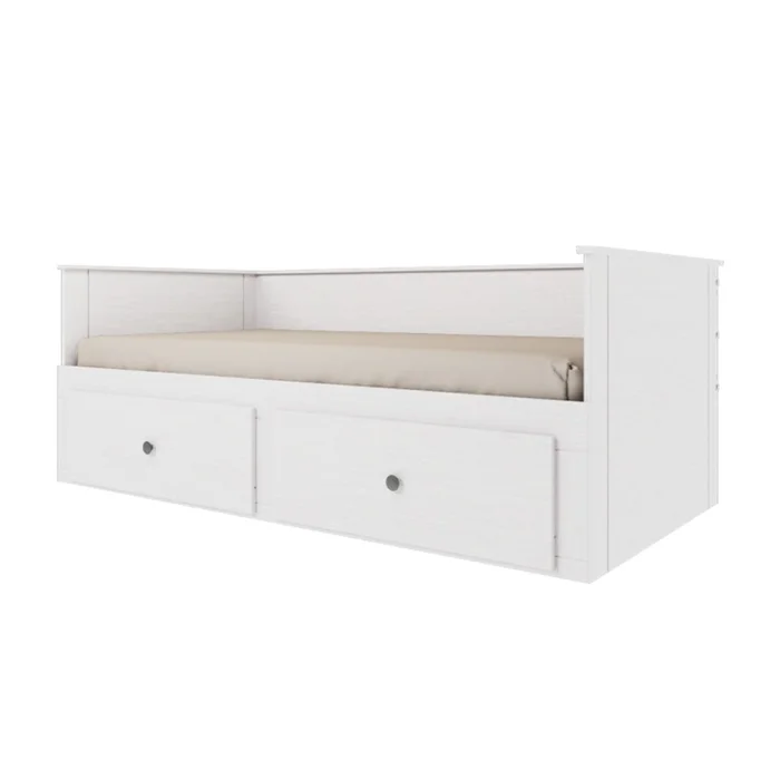 Cama Palino 1 Plaza / auxiliar - Funcional - Blanco en Blanco - Dormitorio, Uruguay | Rústico Hogar