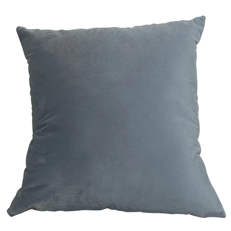 ALMOHADON VELVET 40x40CM CELESTE en Celeste - Textiles, Uruguay | Decohogar