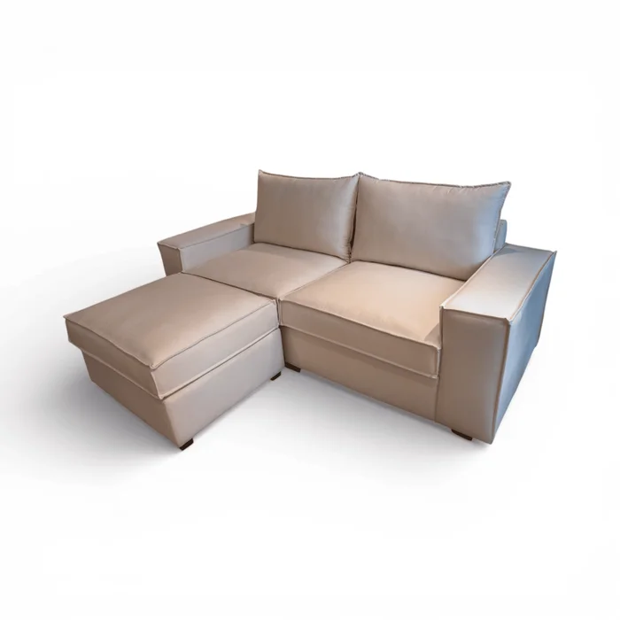 Sofa Victoria 3 Cuerpos en 2 almohadones en Beige - Sillones y sofás, Uruguay | Diseno Montevideo, vista 5
