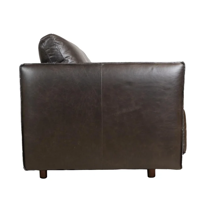 Sillón Cuero-100-natural Negro Romeo en Negro - Sillones y sofás, Uruguay | Divino, vista 5