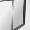 Espejo de pared Ulrica metal negro 80 x 80 cm en Negro - Espejos, Uruguay | Kavehome, vista 3 de 6