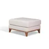 Puff Easy Clean Tela Blanco Luxor Premium Hueso en Beige - Sillones y sofás, Uruguay | Divino, vista 2 de 3