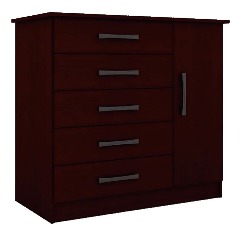 Comodas Cajoneras 5 Cajones 1 Puerta Dormitorio Demo 15d - Cómodas, Uruguay | Soy Hogar, vista 7