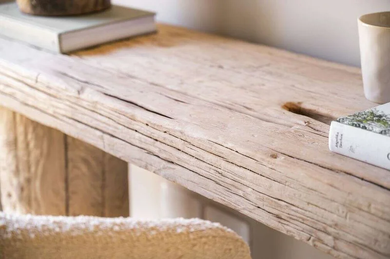 MESA DE ARRIMO /CONSOLA SILVESTRE - 1.50 MTS en Madera natural - Bibliotecas, Uruguay | La Iberica, vista 16