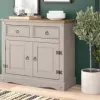 Comoda 2C 2P Cera/Gris Linea Mexicana Corona - Cómodas, Uruguay | Que Sal Muebleria, vista 4 de 5
