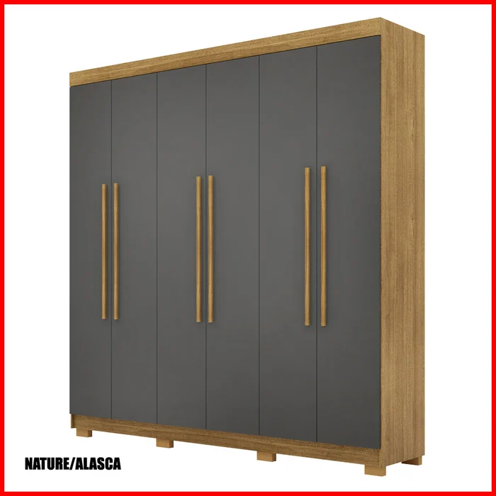 Placard 6 puertas – Elegance 10037 - Roperos y placares, Uruguay | Punto Unión, vista 2